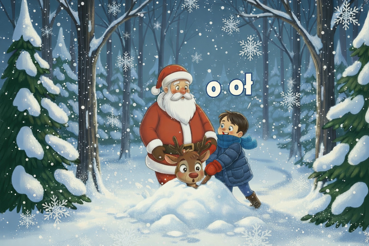 Bajka o chłopczyku i reniferze