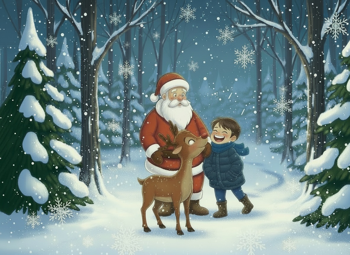 Bajka o chłopczyku i reniferze
